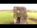 Ireland drone footage of castle and church ruins