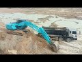 New project of excavator kobelco