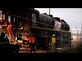 Re-railing NC&Stl. Steam Locomotive 576