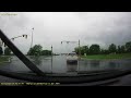 Idiot Driver #37 - Car Slides Halfway Through Intersection