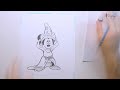 Desenhando o MICKEY... com um pouco de NOSTALGIA (video acelerado)   #142