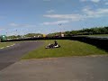 Dan Stanton Spins at Surtees, Llandow kart circuit.