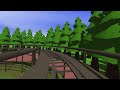 【ultimate coaster2】東武動物公園の水上木製コースター レジーナⅡを再現してみた（紹介→POV）