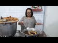 Spicy Chicharon na may Laman na hindi Binilad