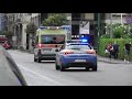 3 in 1 RARE - AS Vigili del fuoco + Alfa Romeo Giulietta Polizia + P.A. La Spezia in sirena