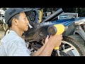 PROSES CARA PASANG SKOTLET HITAM DOFF DI REVO ABSOLUTE