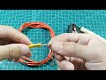 Great invention for soldering wires with a 1.5V battery that not everyone knows about