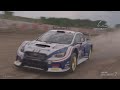 Subaru WRX Group B - GT7 - Fisherman's Ranch Practice Runs