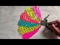 waste less packet using beautiful doll || Wall hanging idia for home decoration || wall Hanging