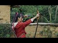 How To Build a Powerful American Hunting Triangle Bow？| Homemade Bow | The Way of Archery