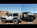 DIY Jeep Wrangler TJ flat fenders