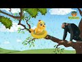 चिड़िया और बन्दर | Bird And Monkey | Chidiya Aur Bandar | Hindi Cartoon | Hindi Kahaniya | Msttoons