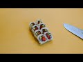 How to Cut Tuna Loin for Sushi ( 金枪鱼寿司)