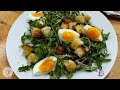 Dandelion Salad with Pancetta is a Summertime Delight | Jacques Pépin Cooking at Home  | KQED