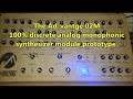 DIY analog synth project ( Introducing the Ad-vantage 02m)