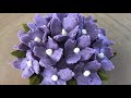 How to make a Realistic Buttercream Frosting Hydrangea
