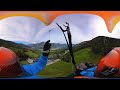 Paragliding 78: Gliding down the Plose with an even more questionable landing