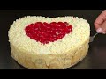 The perfect dessert for your loved ones on Valentine's Day! Dessert in 10 minutes! No baking!