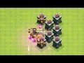 Every Level Heroes & Pets VS Every Level Archer Tower Formation | Clash of Clans