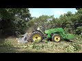 ABSOLUTE DESTRUCTION!  Large Brush Mulcher, Deere 5410