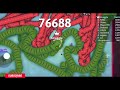 I reached 95,000+ points in snake.io🐍in the shortest possible time🐍Collect big score from the MAP🐍