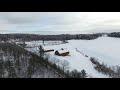 11/28/18 a break in the snow Drone in Winter