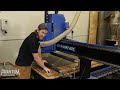 Pneumatic Roller CNC Hold Down on Phantom CNC Systems