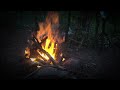 4K UHD Jungle Camp with İsmail: Christmas Fireplace with the Sound of Cracking Fire! 🔥🌲 2024