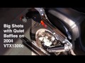 Vance and Hines Big Shots with Quiet Baffles