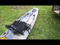 first look at the new  lifetime yukon 116 angler kayak