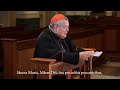 Pray the Rosary in Latin with Cardinal Burke (Joyful Mysteries)