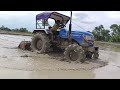 # Sonalika di 50 rx 4wd dlx model with shaktiman 72 blade rotar havy mud performence with Low 3 gear