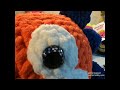 Let's paint safety eyes for crochet projects