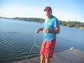 the easy way to throw large cast net tutorial -  2 way