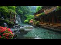 Peaceful Japanese Garden🌿Relaxing Rain Sounds with Gentle Piano Music for Stress Relief & Relaxation