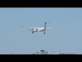 WestJet De Havilland Canada Dash 8-400 Landing On Runway 31 #yqr