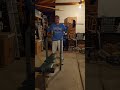 Squats in a dank garage. How's my German?