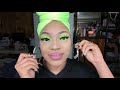 Nicki Minaj “what that speed bout” inspired makeup