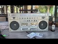 Ultra-rare Orion STR-900 vintage boombox radio
