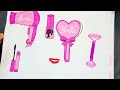 [💸paperdiy💸] Skincare, Makeup e cuidados com os cabelos Paper cosmetics 💄 ASMR 종이놀이 PAPER PLAY