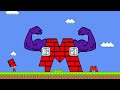 Finish the pattern? Robot Mario Numbers vs The Giant Snake Calamity Maze | Game Animation