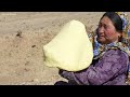 Shepherd Mother Cooking Organic Food and Baking Bread in Nature| Village life of Afghanistan