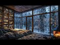 Snowfall Sounds Blended with Snowy Relaxing Ambience for a Calm and Creative Mind