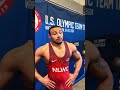 Penn State wrestler Aaron Brooks shares message to David Taylor & reacts to making his 1st Olympics
