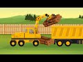 Transport and Railroad Track Repair - Excavator,  Hydraulic Hammer, Truck, Loader