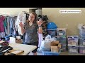 Pull and ship sales with me! Sell pre-owned clothing on Ebay & Poshmark for extra money