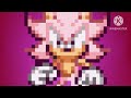 Super Sonic Rose Transformations and The Kamehameha (Sprite Animation)