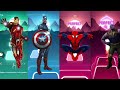 Telis Hop EDM Rush - Capitan America vs Iron man vs Spiderman vs Thanos