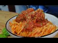 SPAGHETTI & BOULETTES À L'ITALO-AMERICAINE -- FOOD IS LOVE
