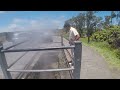 Steam vents at Kilauea Volcano